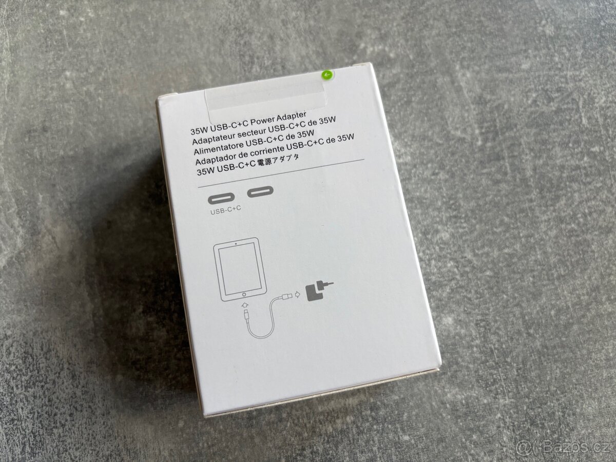 Nový nabíjecí adaptér na iPhone 35w - 2