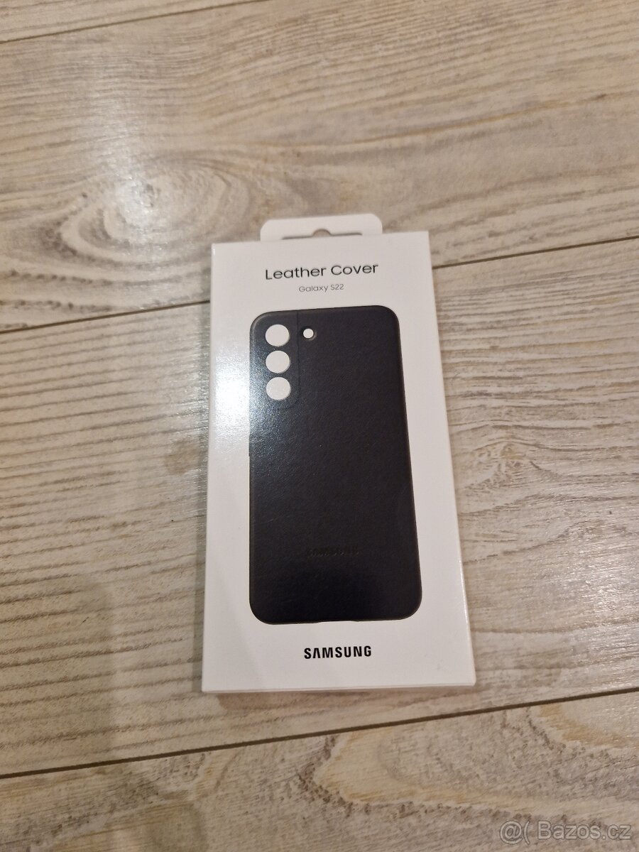 Kožené pouzdro na Samsung černé - 2