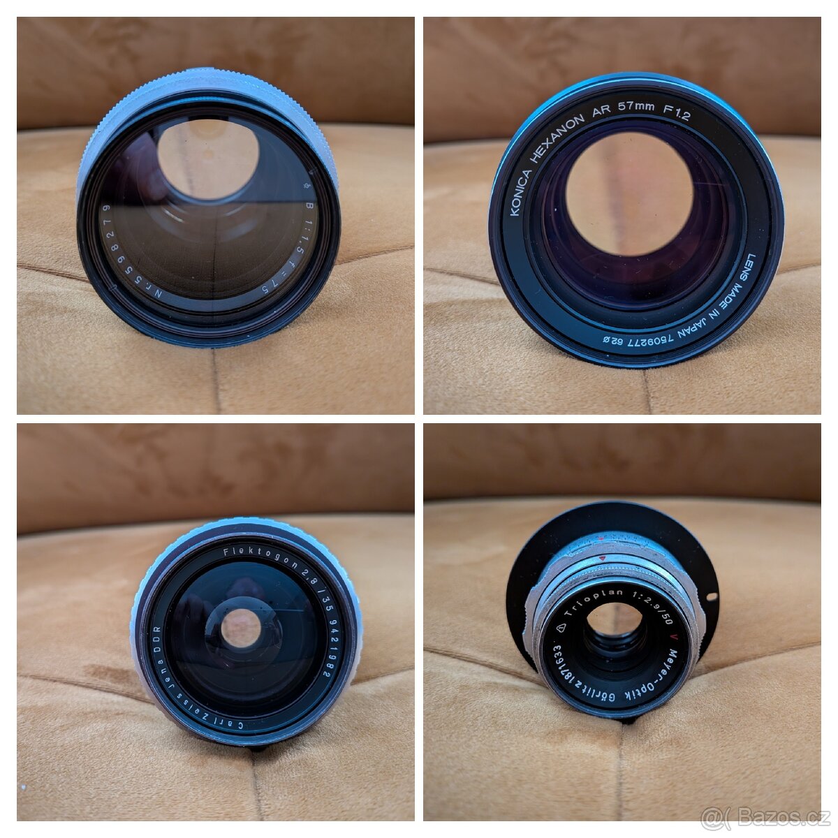 Biotar 75, Hexanon 57 a dalsi - 2