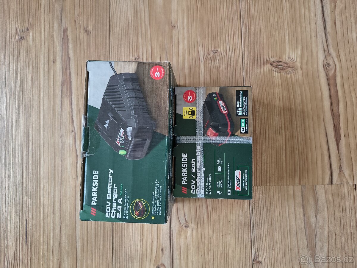 Parkside nabíječka + baterie 2Ah - 2