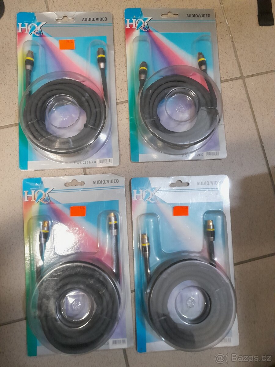 Kabel HQ HQS-2523/5.0 4ks - 2