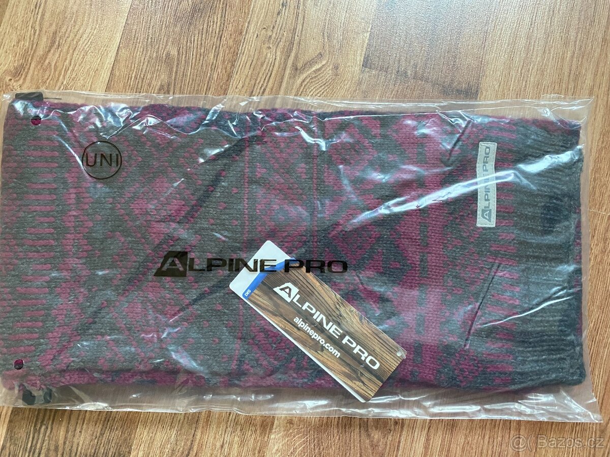 Nová unisex zimní šála ALPINE PRO - 180 cm, akryl - 2