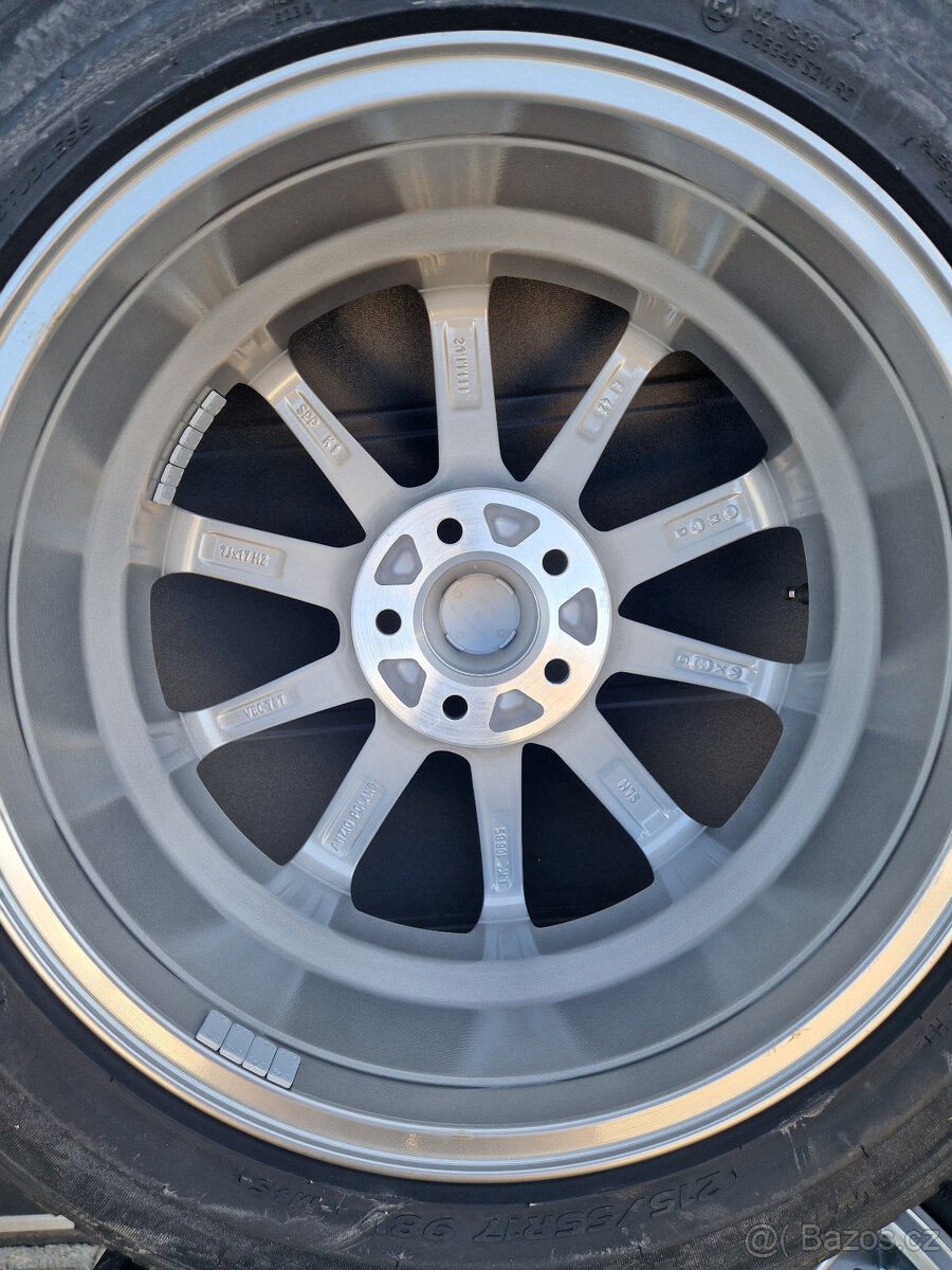 5x108 r17 kola ford focus disky peugeot citroen 215 55 17 - 2