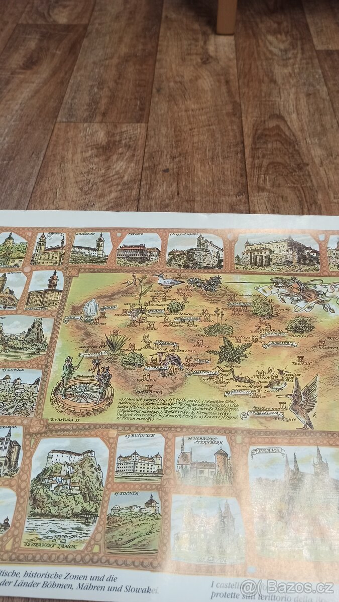 Plakát státní hrady a zámky - 2