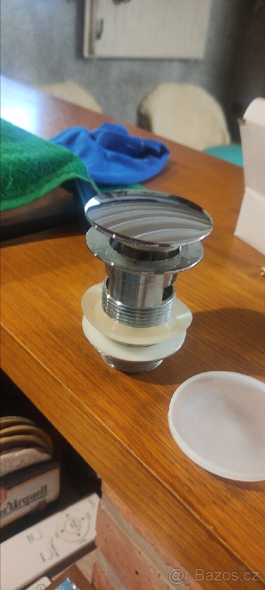 Umyvadlové uzávěry klik klap - 2