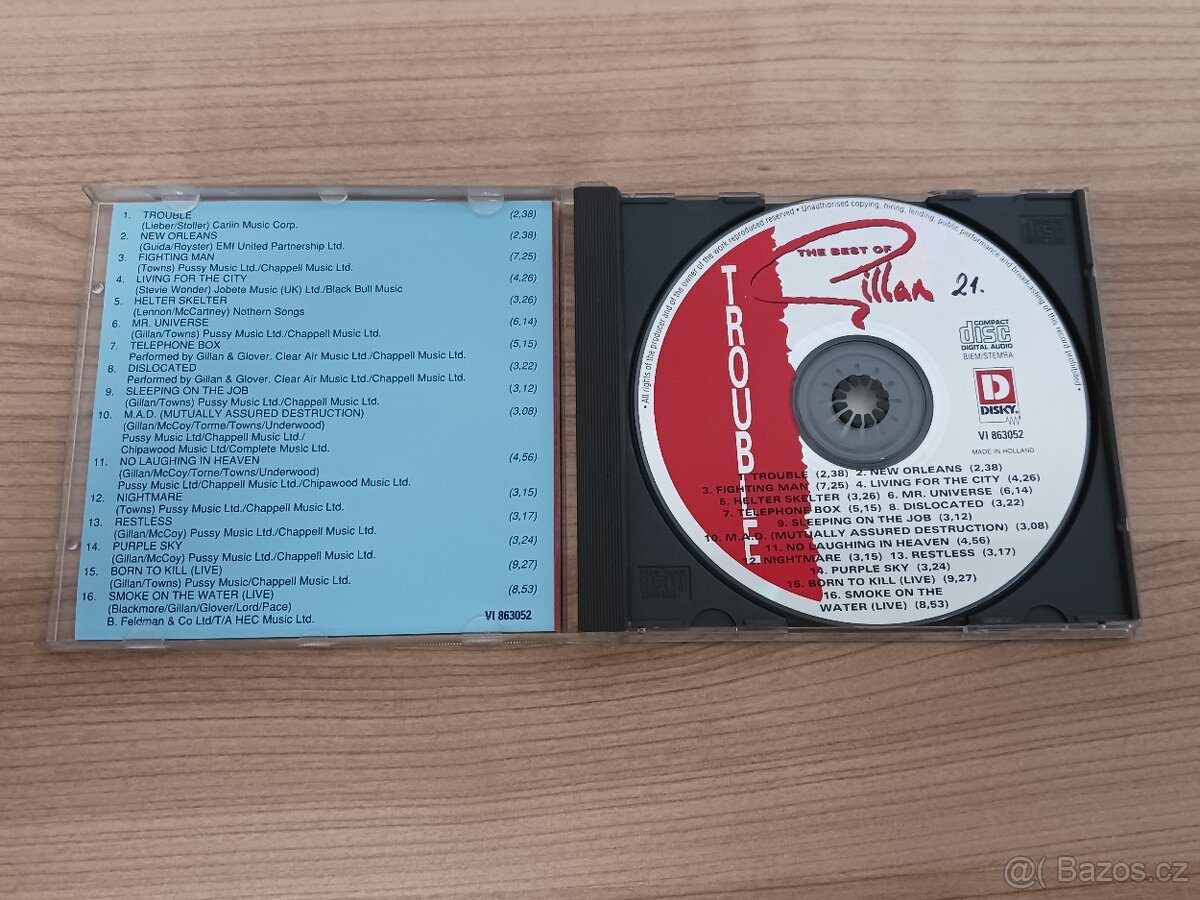 GILLAN - Trouble - The Best Of - 2
