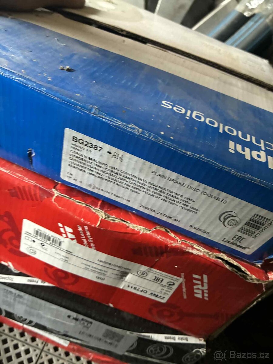 Kotouč DELPHI BG2387 - Citroen,peugeot - 2