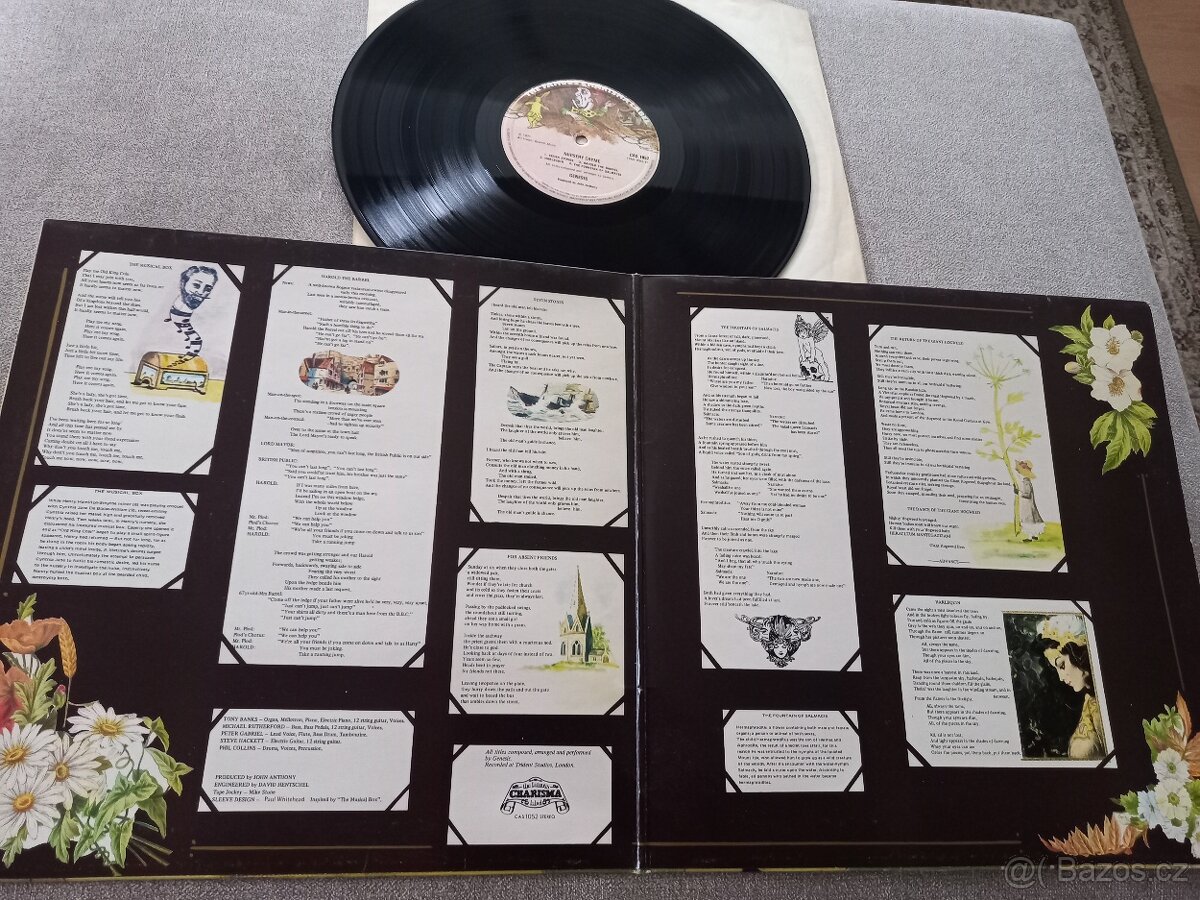 GENESIS „Nursery Cryme /Charisma CAS 1020, 1970/ rozkl obal - 2