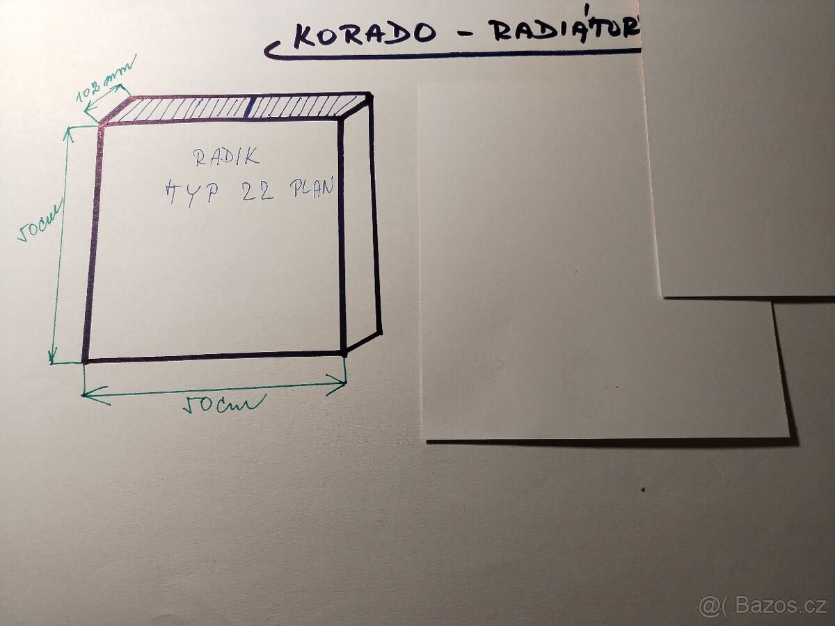 Prodám: 1 ks radiátory KORADO-Radik - 2