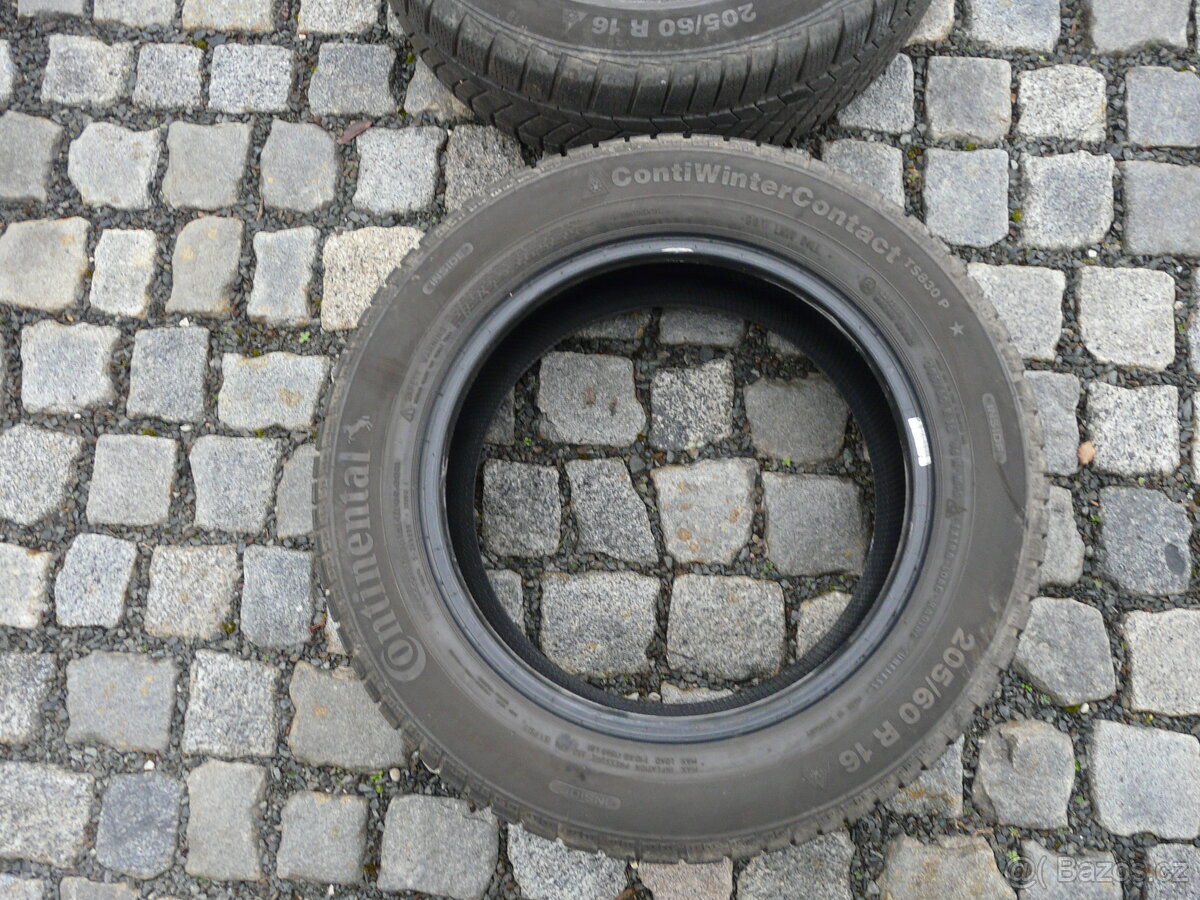 ZIMNÍ PNEU CONTINENTAL 205/60R16 - 2