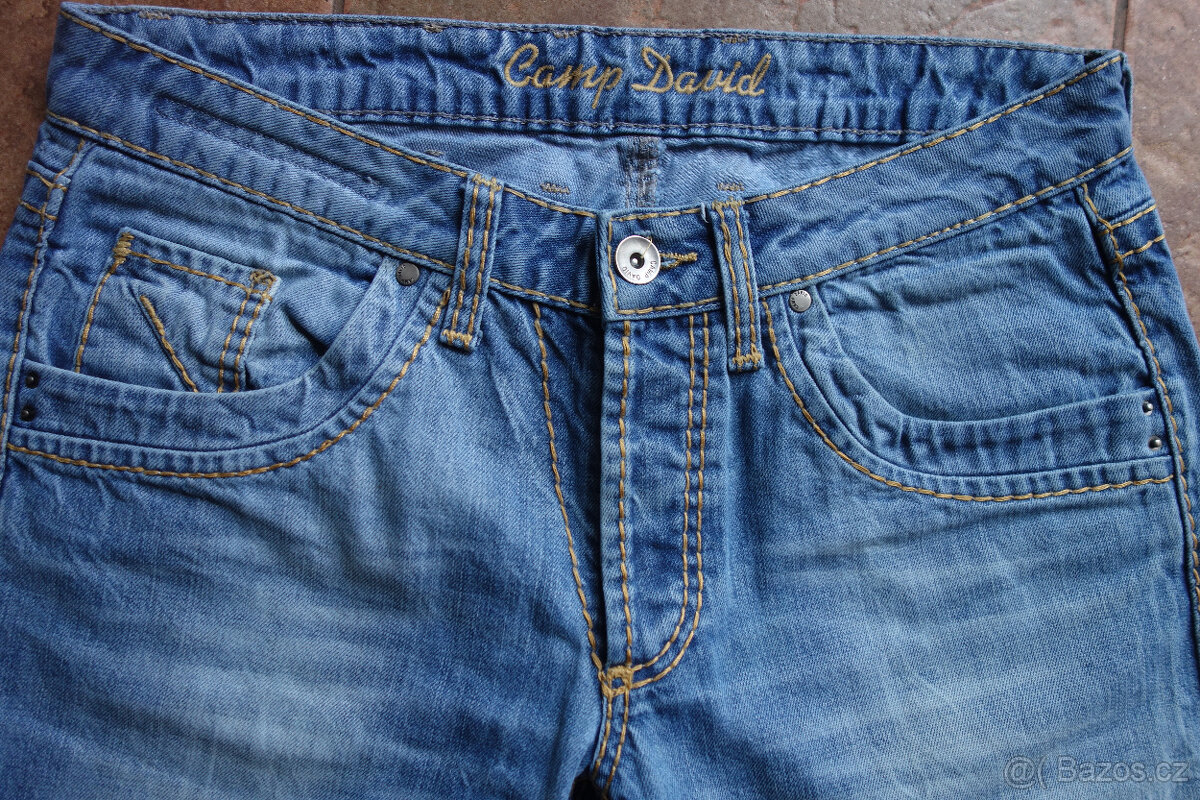 pánské džíny CAMP DAVID vel M pas 88 - 2