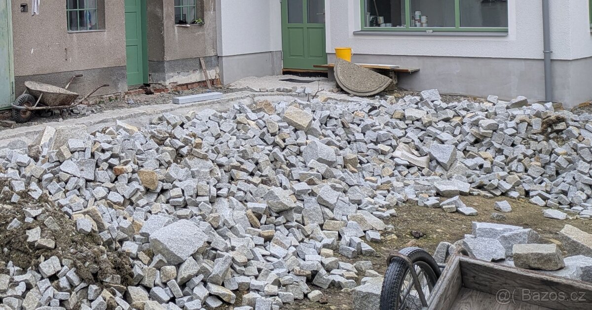 Žulová dlažba, žulové odseky - 2