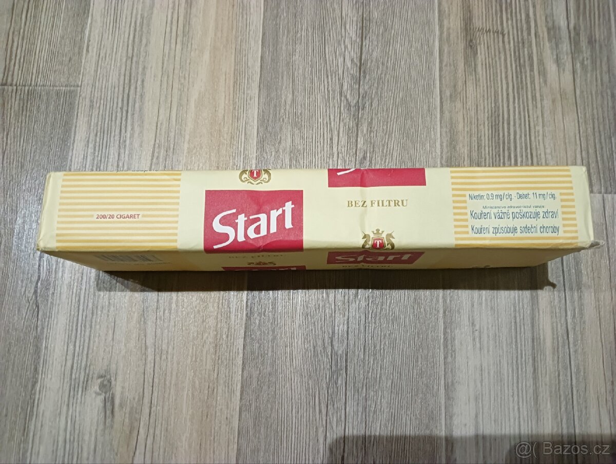 Sberatelske cigarety start - 2