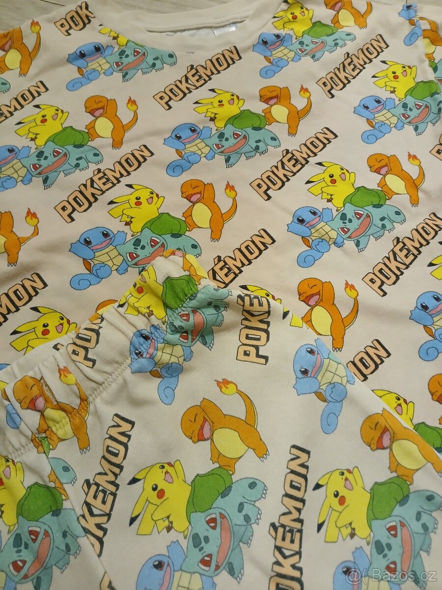 Pyžamo Pokémon vel.134/140 - 2