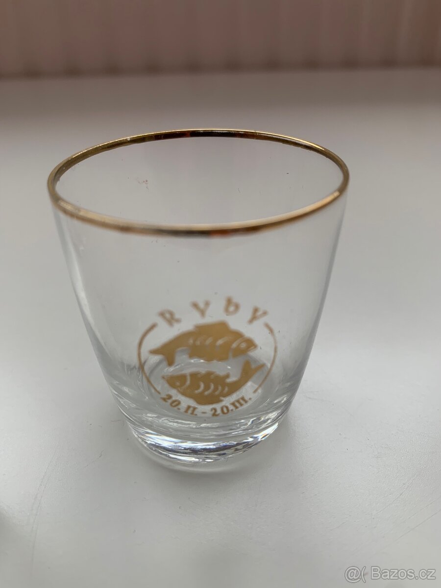 Set skleniček "Ryby" - 2