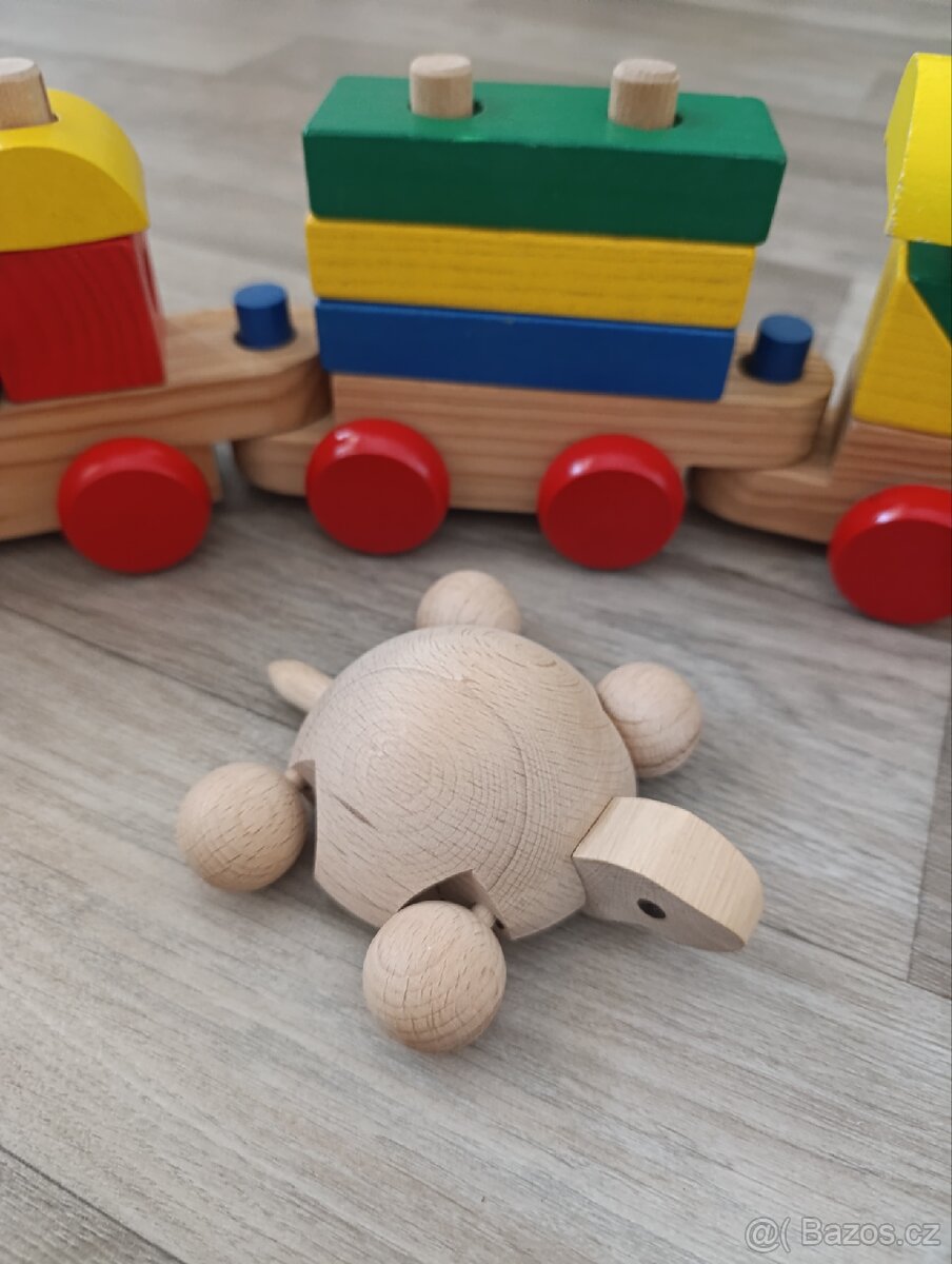 Dřevěný vláček - 2