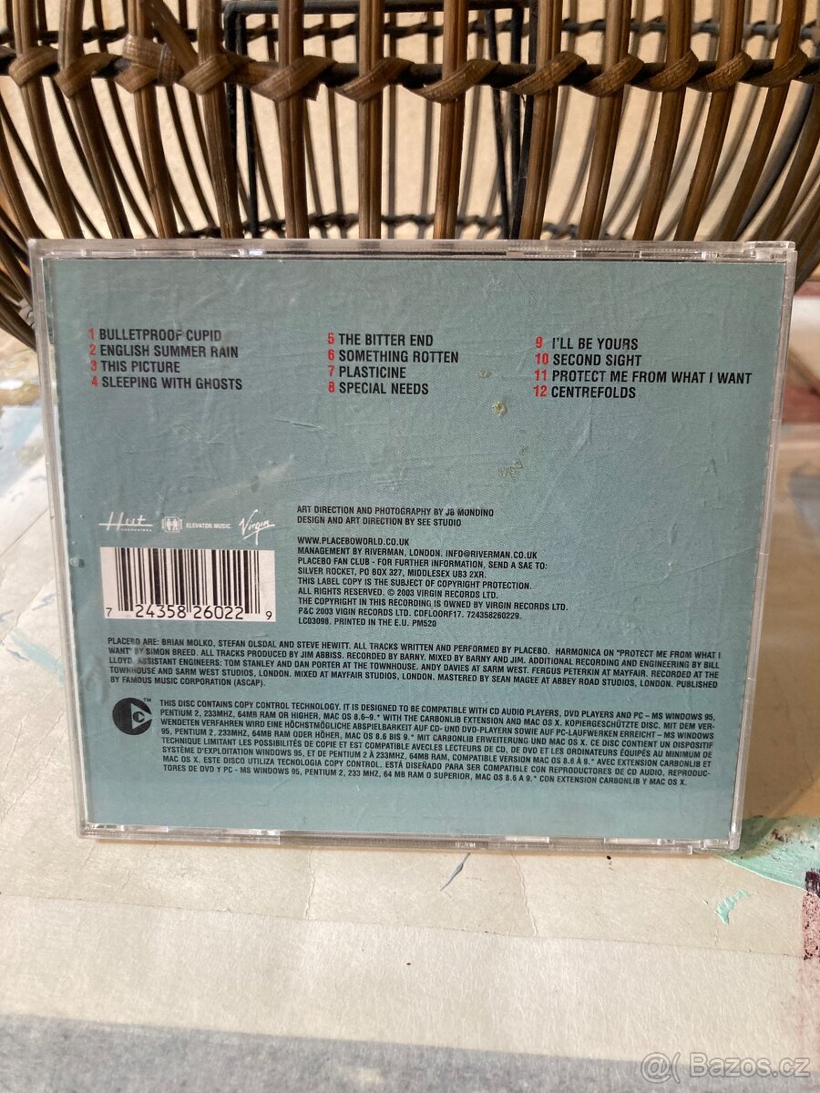 Placebo - sleeping with ghosts- cd - 2