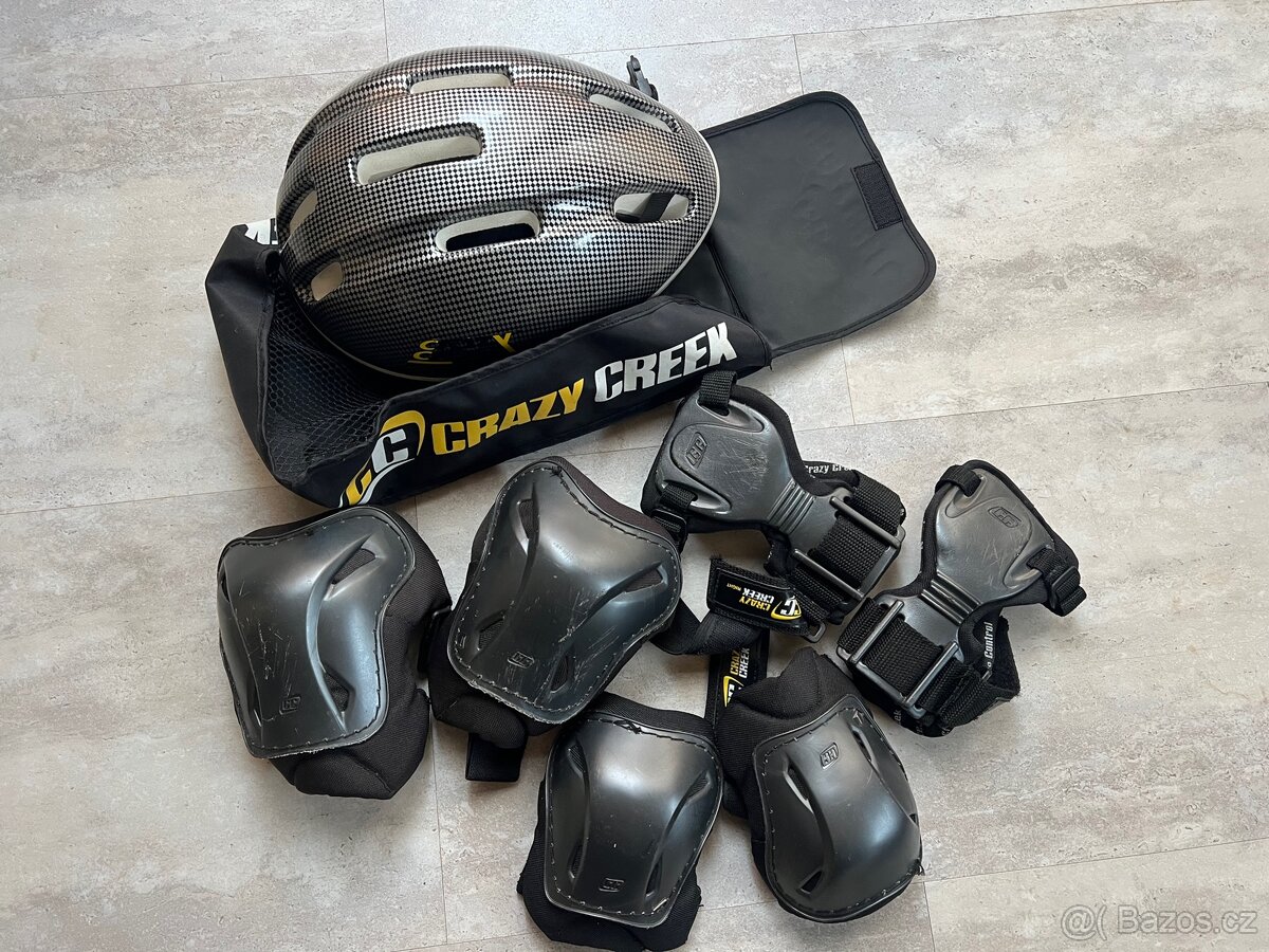 Set chráničů na brusle + helma - 2