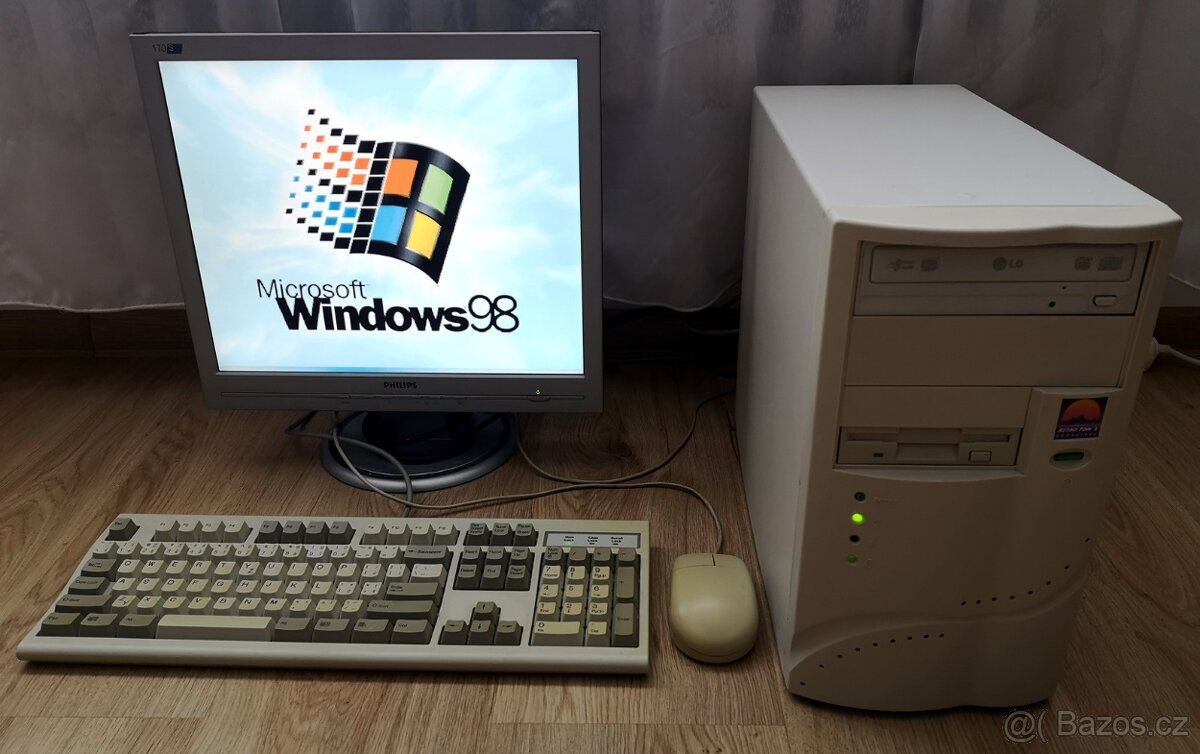 Predám Retro PC Celeron 366MHz (21) - 2