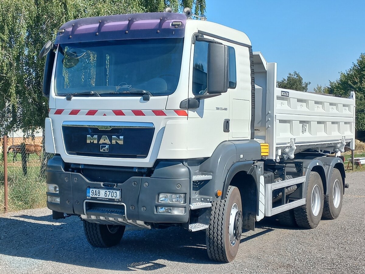 Man Tgs sklápěč 6X6 - 2