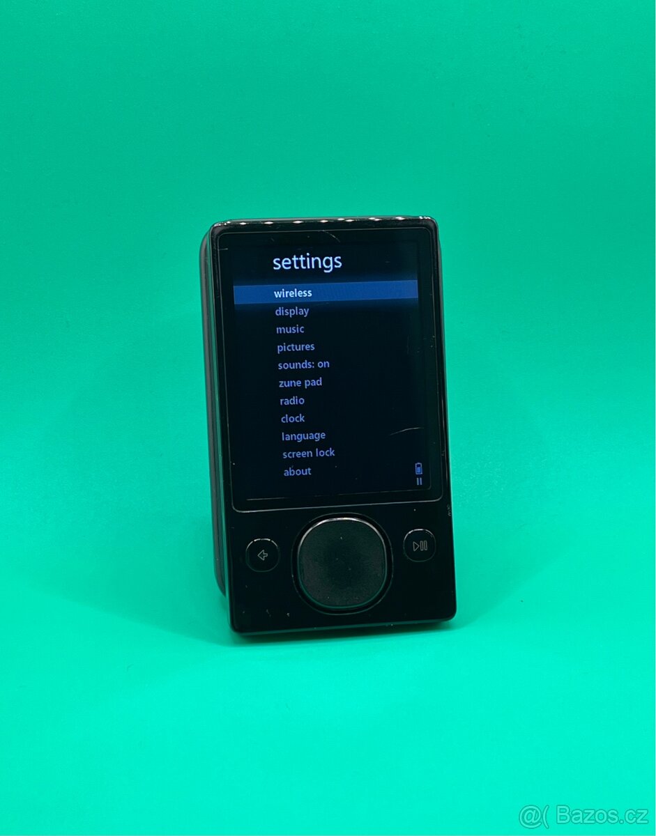 Microsoft Zune 120 GB – přehrávač hudby a videa - 2