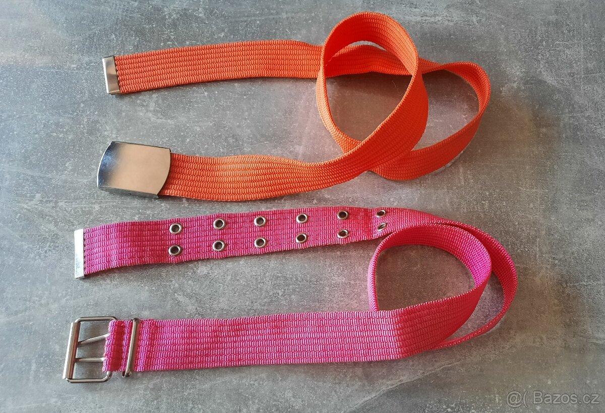 2 pásky za jednu cenu - 104 a 100 cm. - 2