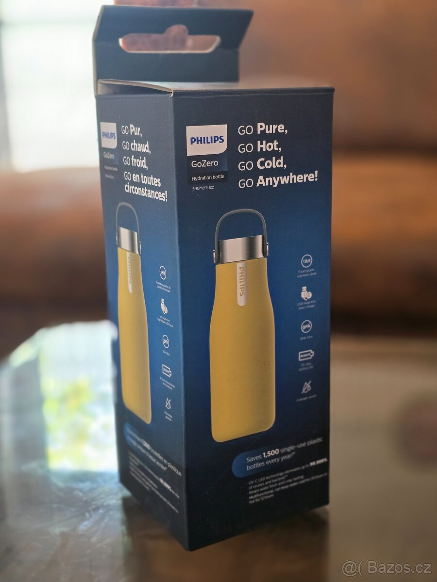 Samočistící chytrá láhev s UV světlem - 2