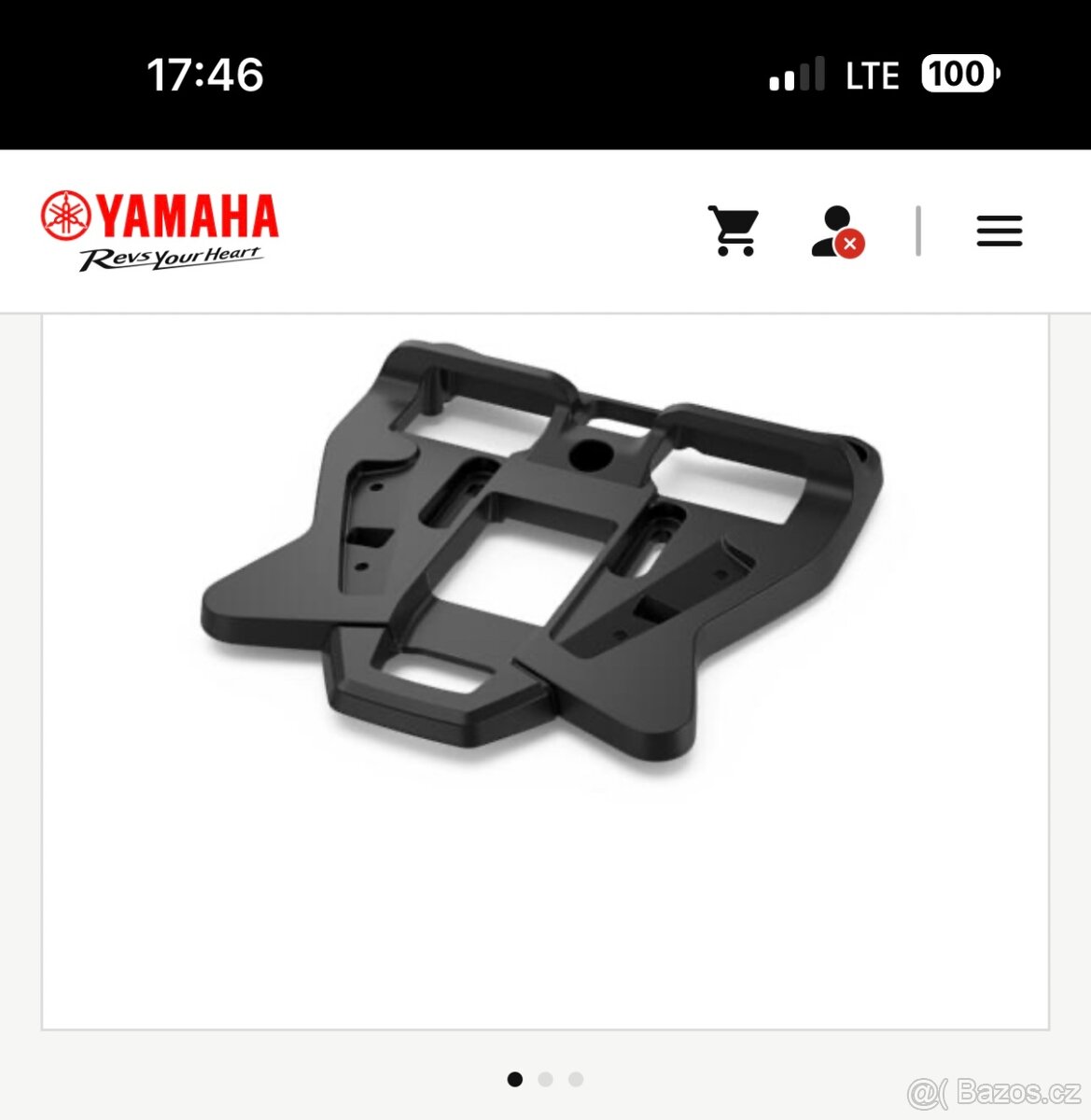 Yamaha X-max zadní nosič NOVÉ - 2