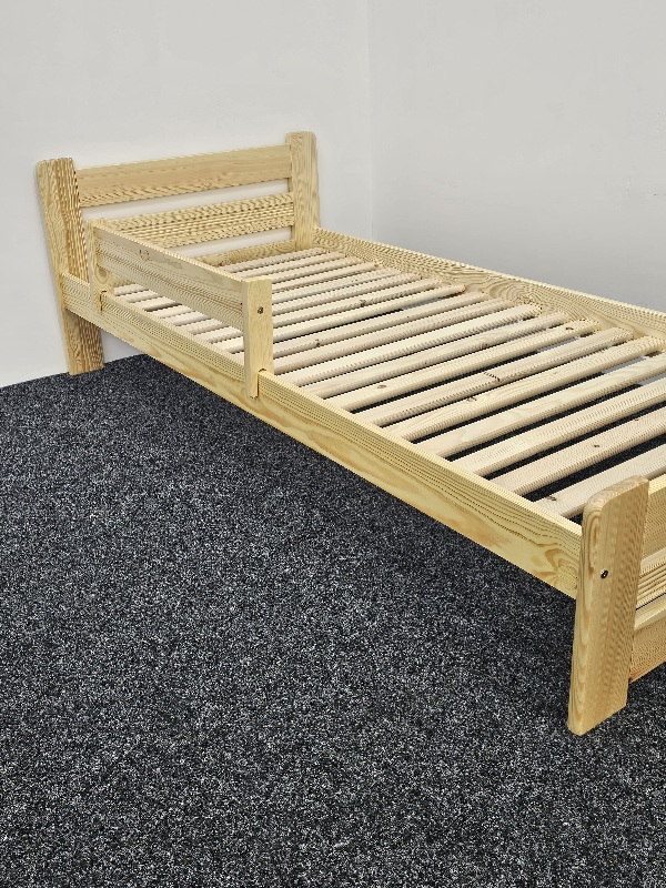 Prodám nové dětské postele 80x200 nebo 90x200 se zábranou - 2