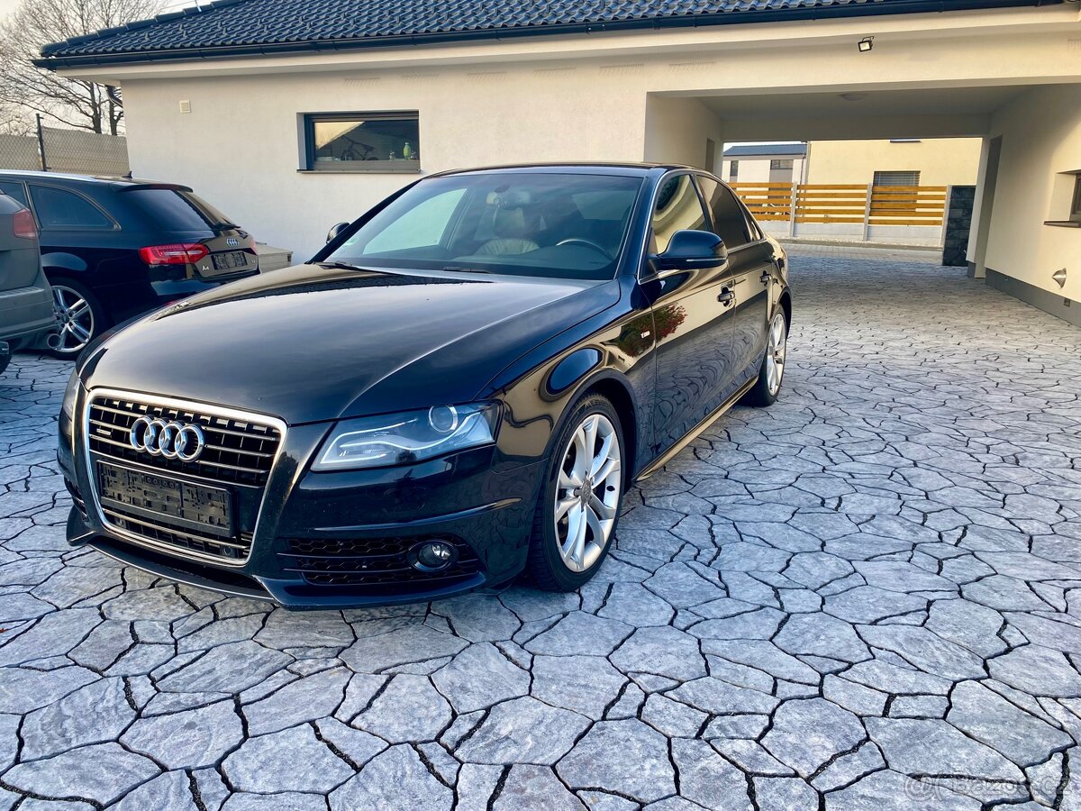 Audi 3x S-line A4 b8 3.0tdi quattro sedan - 2