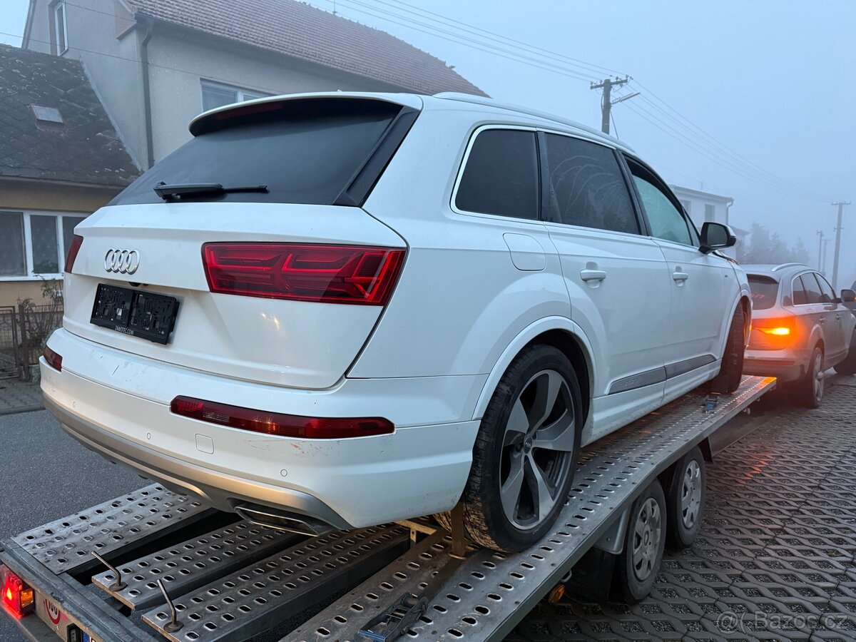 Náhradní díly Audi Q7 4M S-Line 2016 CRT 160kw SUQ - 2