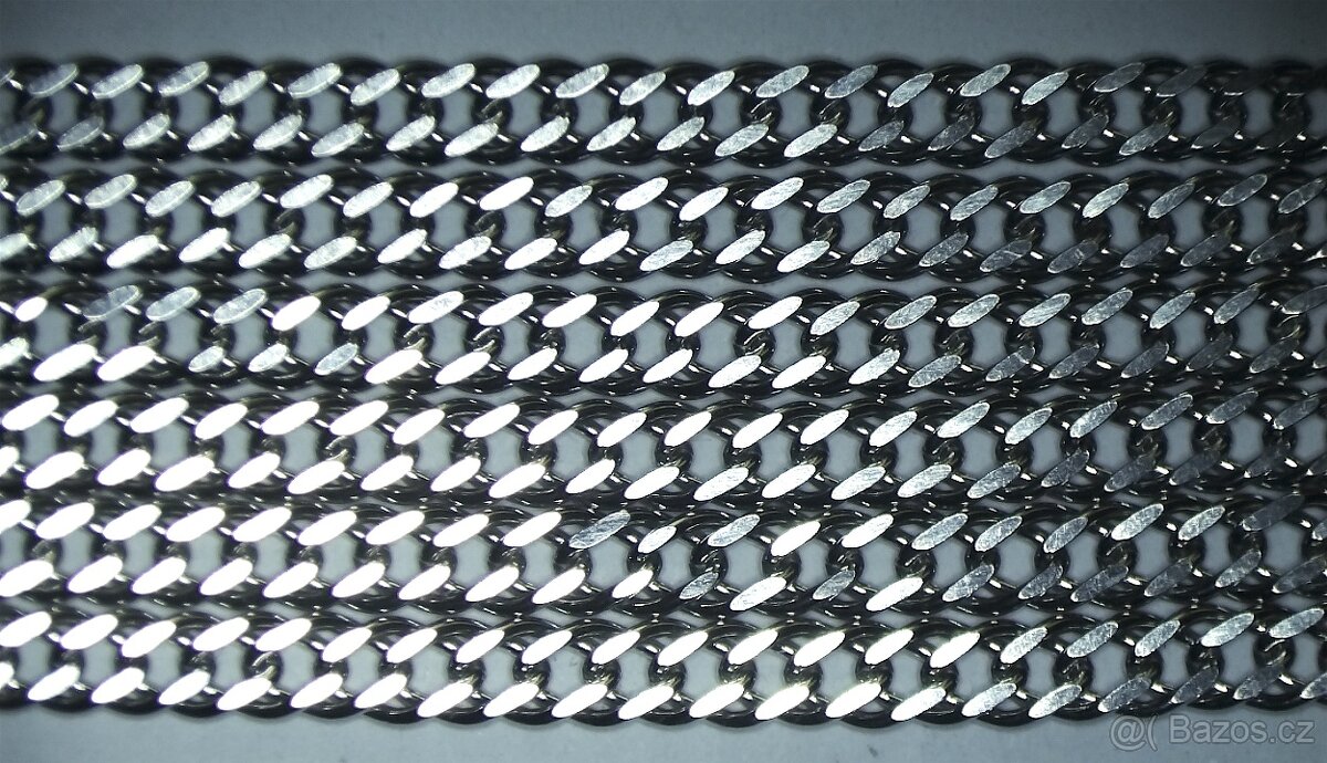 Stříbrný řetízek Rombus 60cm 9.44g ryzosti 925 DoprZDARMA - 2