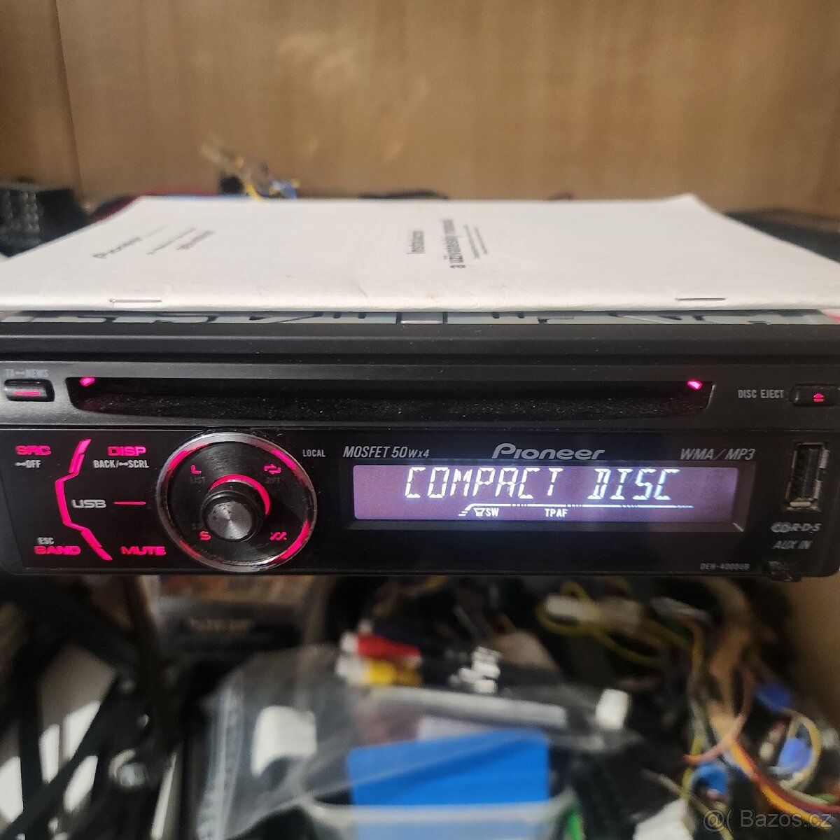 PIONEER DEH-4000UB CD MP3 USB AUX AUTORADIO - 2