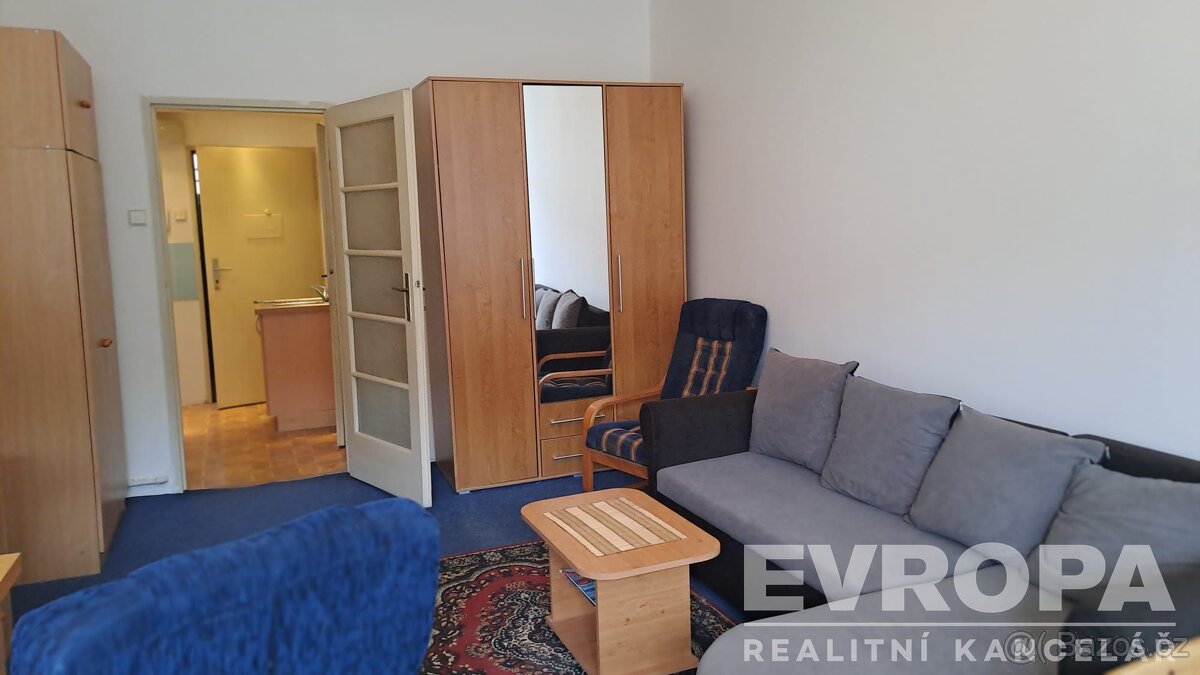 Pronájem bytu na Pankráci, 1+kk, 25m2 - 2