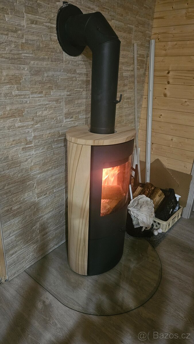 Krbová kamna ROMOTOP EVORA 07 pískovec - 2