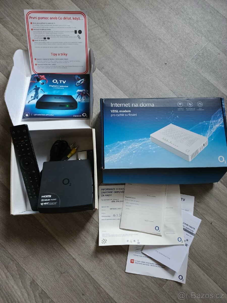 O2 Tv stb nové generace android+modem ZXHN - 2