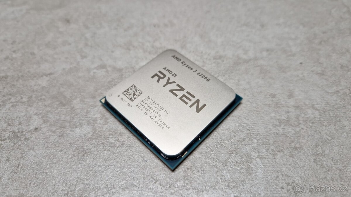 ❰ Nový CPU | AMD Ryzen 3 4300g Tray APU, AM4 + chladič ❱ - 2