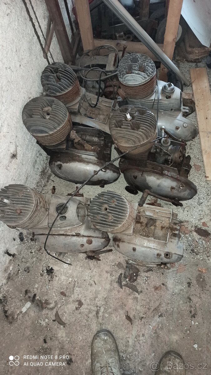 Motory jawa čz - 2