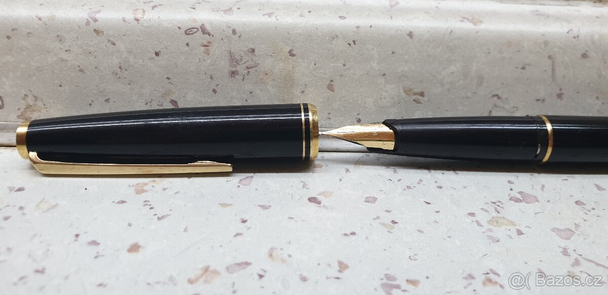 Plnící pero Mont Blanc 14K zlatý hrot 585 - 2