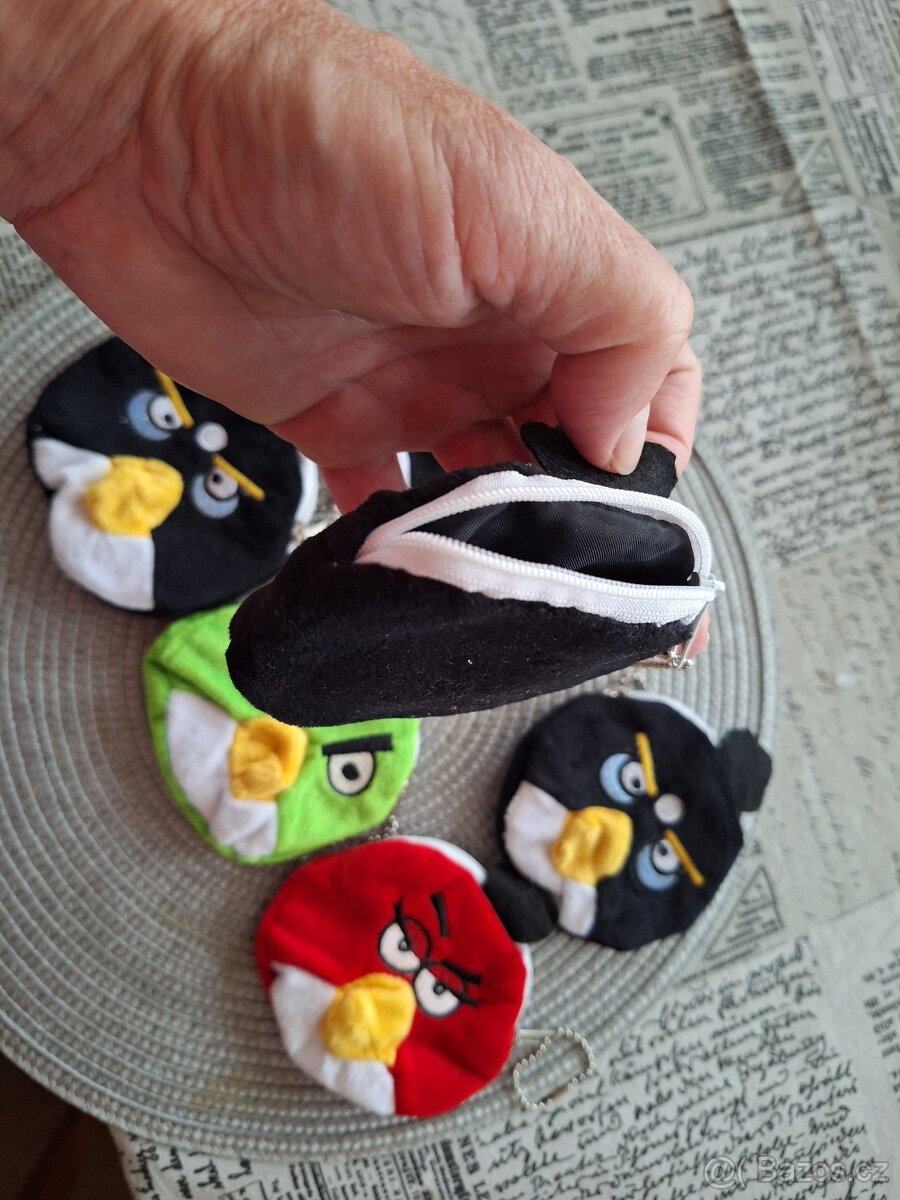 6x Angry Birds peněženka - nové - 2