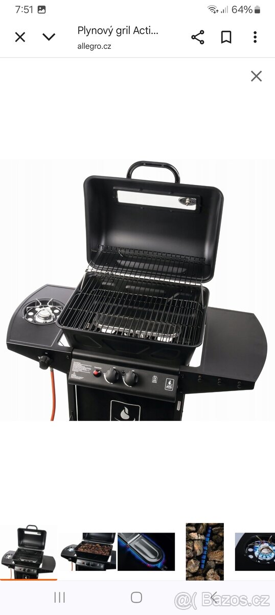 Plynový gril - 2