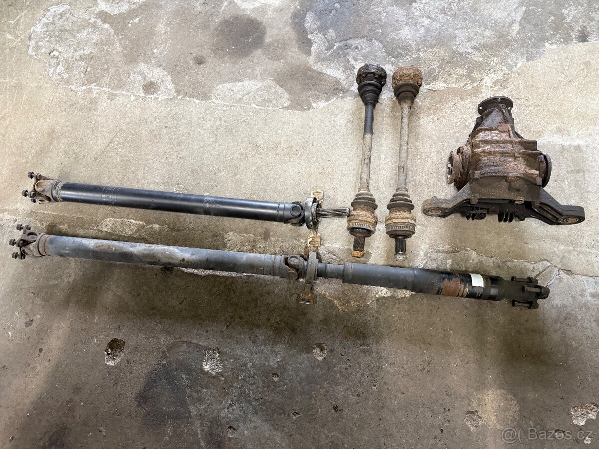 BMW e36-Diferenciál, poloosy, kardan - 2