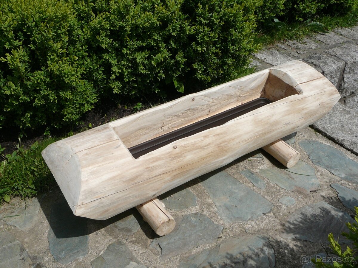 Dřevěné masivní koryto - 2