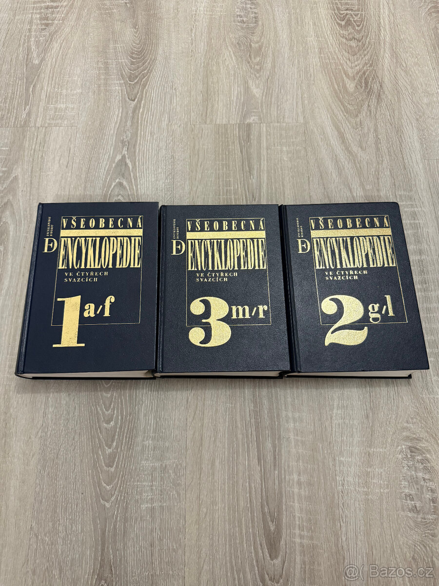 Všeobecné encyklopedie knihy 3ks - 2