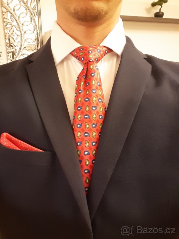 Červená kravata Extra Class - 2