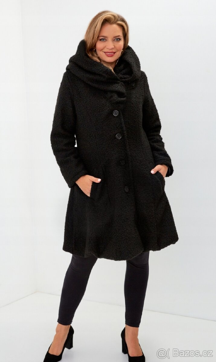 Zimní dámský Kabát vel. XL - 2