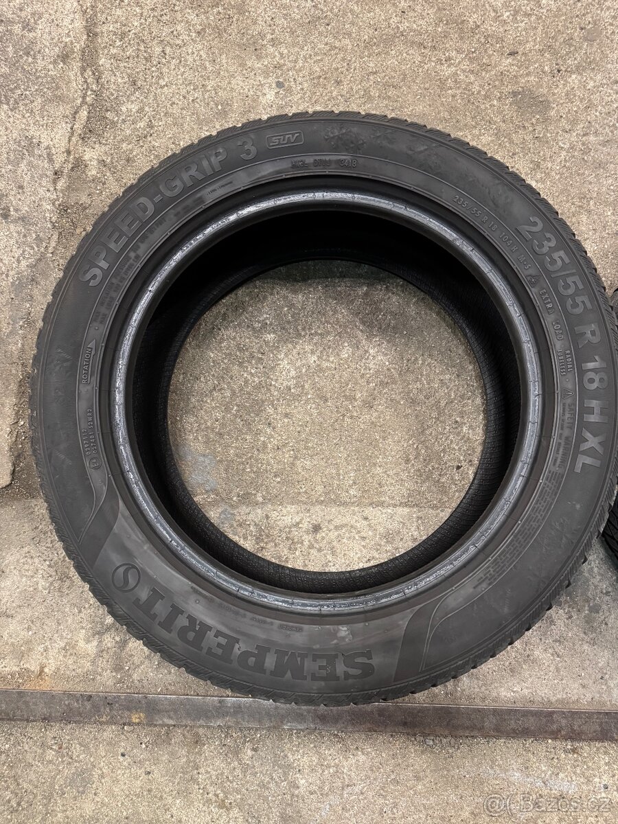 Zimní pneu SEMPERIT Speed Grip 3 SUV 235/55 R18 M+S - 2