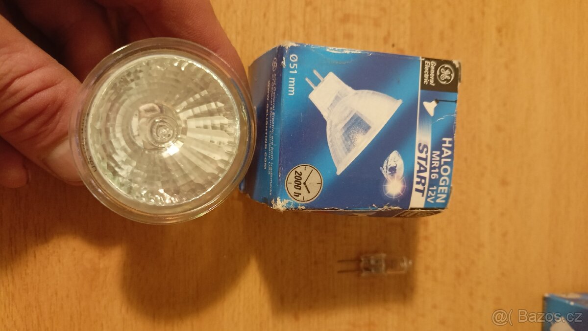 Halogenové žárovky 12V MR16 nové - 2