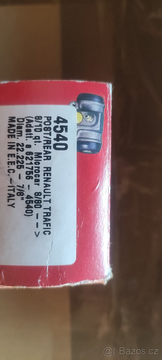 RENAULT TRAFIC brzdový váleček - 2