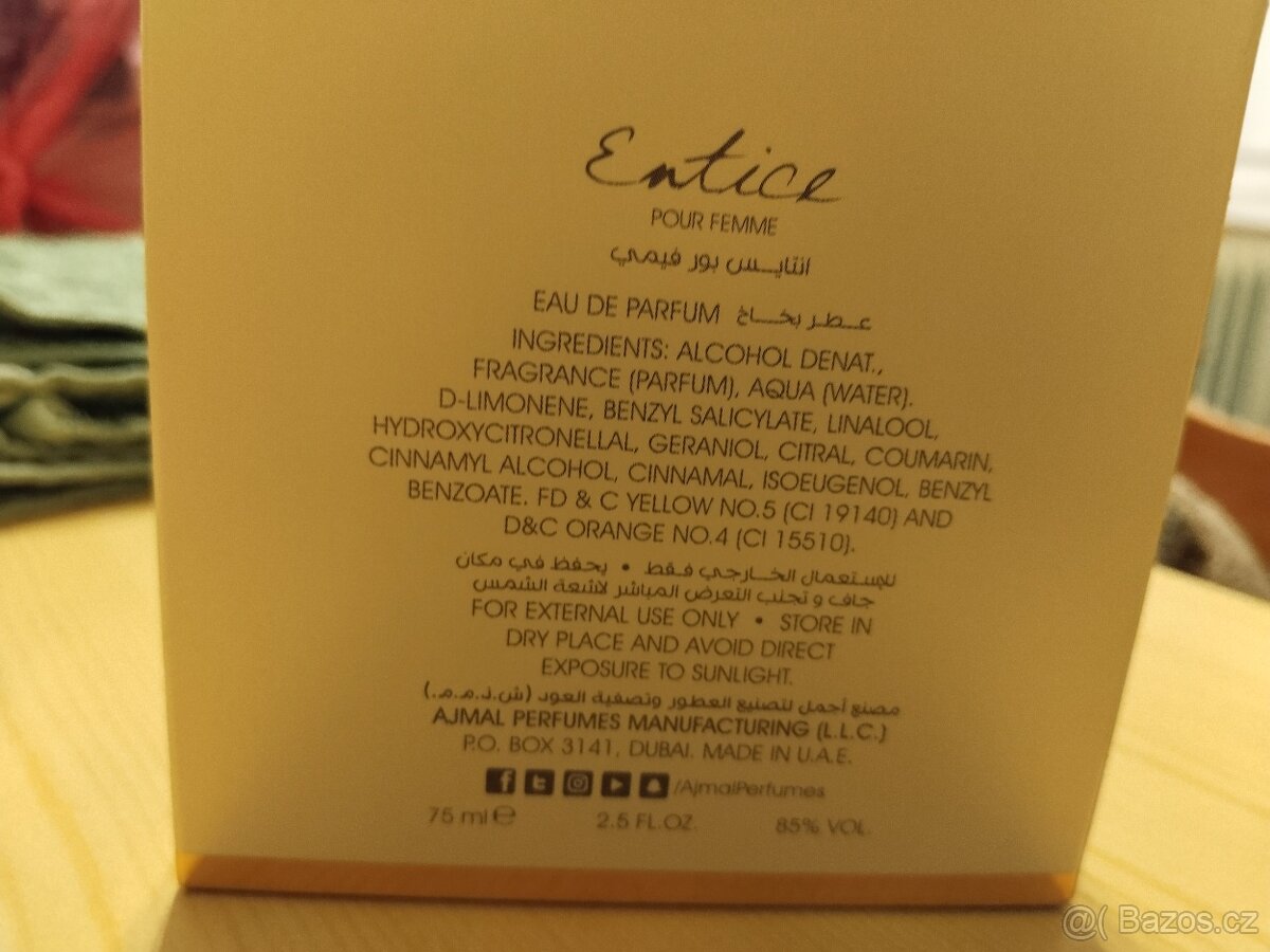 AJMAL Entice edp - 2